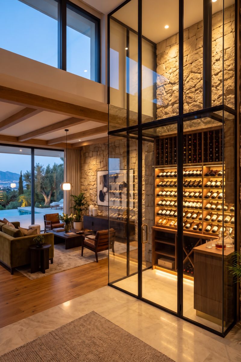 Design inspiration: wine room reference image 3